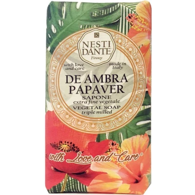 Afbeelding van Nesti dante zeep De Ambra Papaver 150 gram