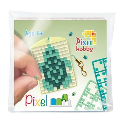 Afbeelding van Pixelhobby medaillon startset schildpad