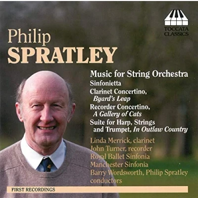 Afbeelding van Manchester Sinfonia, Royal Ballet Sinfonia Spratley: Spratley Music For String Orchestra (CD)