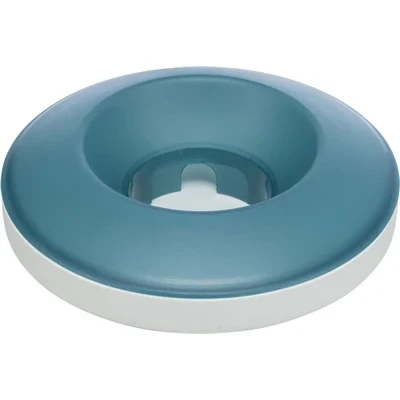 Afbeelding van Trixie Slowfeeding Rocking Bowl Kunststof / Tpr Grijs Blauw 23X23 CM 500 ML