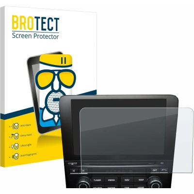 Afbeelding van BROTECT Screenprotector voor Porsche 718 Cayman 2010 2018 PCM 4.0 Folie Beschermfolie Beschermglas matte