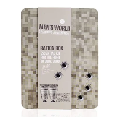 Afbeelding van valentijn cadeau mannen Luxe cadeaupakket Men&#039;s Collection 4 delig Giftset man, vader, vriend, papa, broer