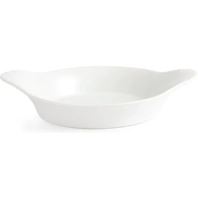 Afbeelding van Olympia Whiteware ronde gratineerschalen met handvatten 22cm (6 stuks)