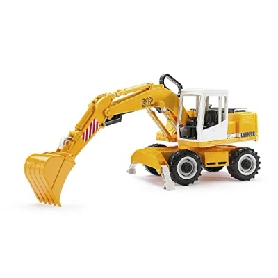 Afbeelding van bruder 02426 Liebherr graafbak, bouwplaats, bouwvoertuig, speelgoed