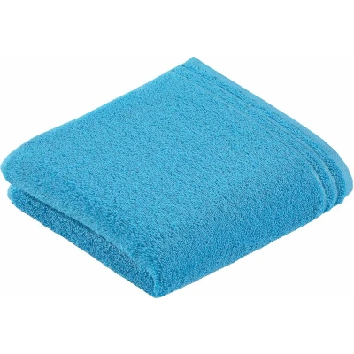 Afbeelding van Douchelaken Vossen Calypso Feeling Turquoise (set van 2) (67 x 140 cm)