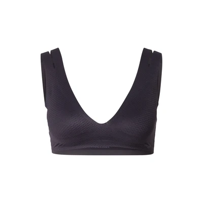 Afbeelding van Sloggi dames ZERO Feel Flow naadloze bralette met uitneembare vulling in de kleur Zwart, maat: M