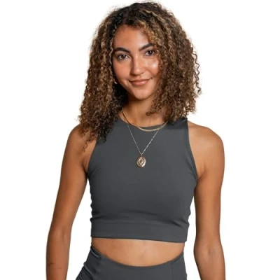 Afbeelding van Girlfriend Collective Sports Bra, Women’s Bra/Tank top, Racerback, Without Underwire and padding, Perfect for, Running, Training, Jogging, Sizes XXS 6XL