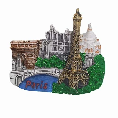 Afbeelding van Parijs Frankrijk 3D Koelkast Magneet Toeristische Souvenir Gift Collectie Thuis Keuken Decoratie Magnetische Sticker