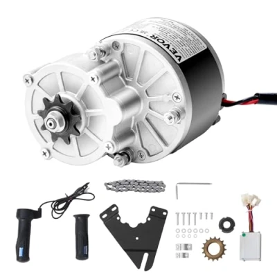 Afbeelding van VEVOR 250W elektrische DC motorkit 24V 2700RPM met controller