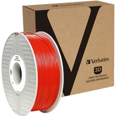 Afbeelding van Verbatim 3D printerfilament, ABS, 1,75 mm, 1 kg, rood