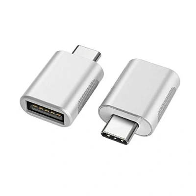 Afbeelding van nonda USB C naar Adapter (2 Pack), 3.0 Adapter, Type USB,Thunderbolt 3 Female OTG voor MacBook Pro 2019/2018/2017,MacBook Air 2018,Surface Go en meer apparaten