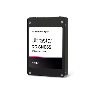 Afbeelding van Western Digital Ultrastar DC SN655 U.3 3,84 TB PCI Express 4.0 NVMe 3D TLC NAND