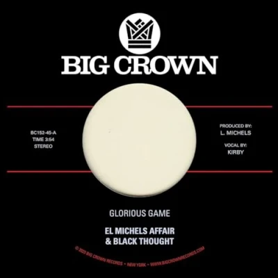 Afbeelding van El Michels Affair &amp; Black Thought Glorious Game (Single)