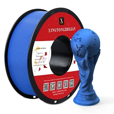 Afbeelding van PETG+ 3D Printer Filament, Filament 1.75mm, Dimensionale Nauwkeurigheid +/ 0.02mm, 1kg Spoel Drukfilament voor Printers, Blauw