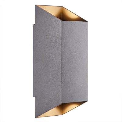 Afbeelding van Nordlux Wandlamp voor buiten Nico Square Eenvoudige installatie, parallelschakeling mogelijk, IP54 bescherming (1 stuk)