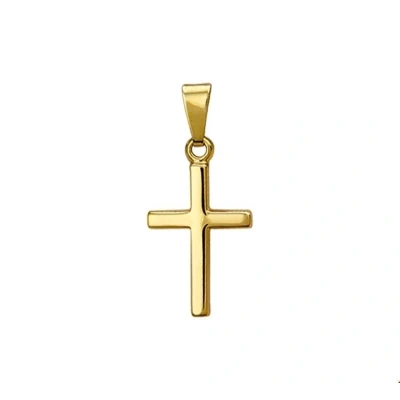 Afbeelding van Geelgouden Hanger kruis 4014855
