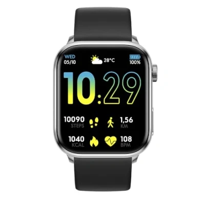 Afbeelding van Ice Watch Amoled Smartwatch, Maat: One Size, Silver coloured