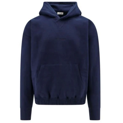 Afbeelding van Cotton Fleece Sweatshirt with Kangaroo Pocket and Fixed Hood