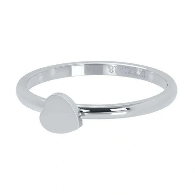 Afbeelding van Symbol heart iXXXi Vulring 2 mm 17 / Silver