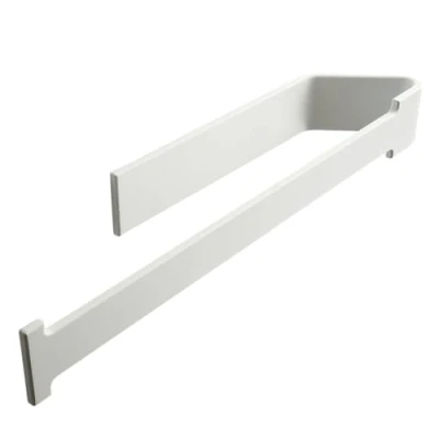 Afbeelding van Hamburg Design keukenrolhouder, zelfklevend, wit