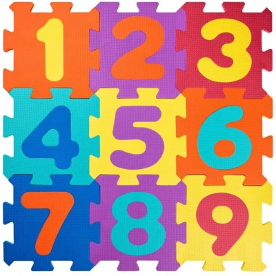 Afbeelding van Plastica EVA schuim Cijfer puzzelmat 91627