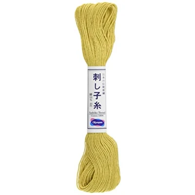Afbeelding van Olympus OS 5 Sashiko Draad 20 m Skein Gouddraad