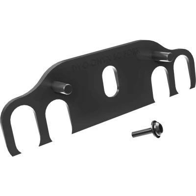 Afbeelding van RRP Unisex Volwassenen ProGuard Bolt On Adapter Bracket DVO Onyx Fenders, Zwart, TU