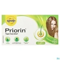 Afbeelding van Priorin Voedingssupplement Anti Haaruitval Met Biotine 120 Capsules