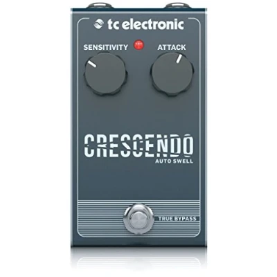 Afbeelding van TC Electronic crescendo AUTO SWELL, responsief pedaal met een interface 2 knoppen voor beklijvende gitaarlijnmanipulatie