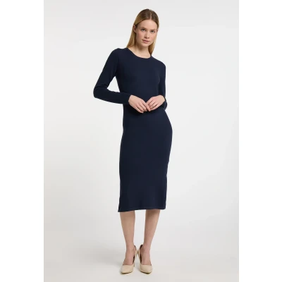 Afbeelding van Gebreide jurk DREIMASTER XS/S / Marine 50% Viscose 28% Polyester 22% Nylon