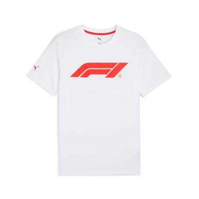 Afbeelding van Puma F1 LOGO TEE Tshirt print, Heren, Maat: XXL, White
