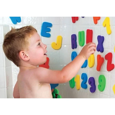 Afbeelding van Munchkin Foam Bad Letters en Cijfers 36 Stuks 011108
