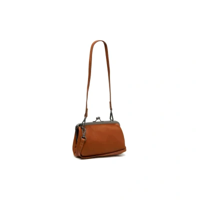 Afbeelding van Leren Schoudertas Cognac Andrade
