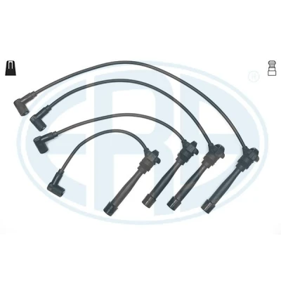 Afbeelding van ERA 883013 Bougiekabelset 4 FIAT: Punto II Hatchback, LANCIA: Y