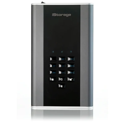 Afbeelding van iStorage diskAshur DT2 18 TB Secure Encrypted Desktop Hard Drive FIPS Level 2 Wachtwoord beveiligd Stof/Waterbestendig