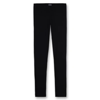 Afbeelding van Sanetta Jongensbroek, lange pyjamabroek, zwart (Super Black 10015), 152 cm