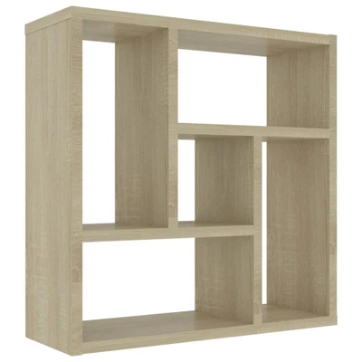 Afbeelding van Wandschap 45,1x16x45,1 cm spaanplaat sonoma eikenkleurig