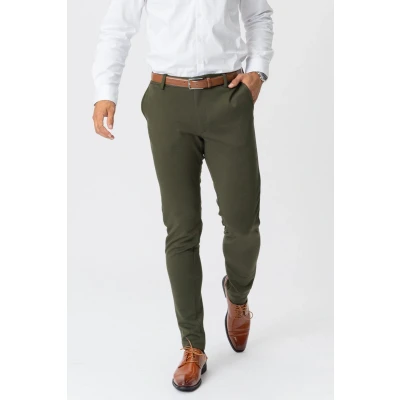 Afbeelding van The Original Performance Pants Heren Suit Broek Donkergroen