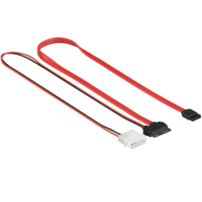 Afbeelding van SATA kabel naar slimline 0.3 m Delock