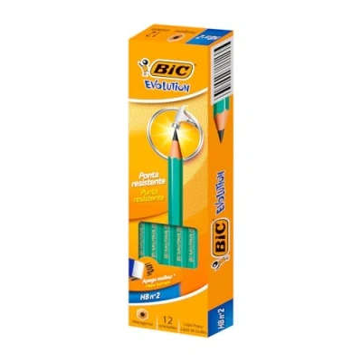 Afbeelding van BIC Evolution Original HB Grafiet Potloden Doos van 12 Stuks