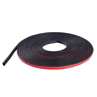 Afbeelding van Mintice Autodeurafdichting Auto Rubberen Afdichting 4 meter Deurafdichting Autodeur Randbescherming Afdichtstrip Deuren Venster Afdichtingsstrip B Vormige