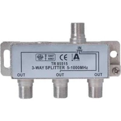 Afbeelding van F splitter met 3 uitgangen / 5 1000 MHz