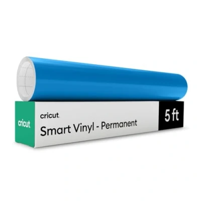 Afbeelding van Cricut Smart Vinyl Permanent, Ocean Blue, 13 &quot;x 5ft Bulk (1)
