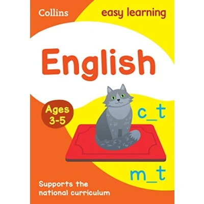 Afbeelding van Collins Easy Learning Age 3 5 ― English Ages 4 5: New Edition: Prepare for School with Home