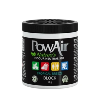 Afbeelding van PowAir Geurverwijderaar Block Tropical Breeze 170 gr