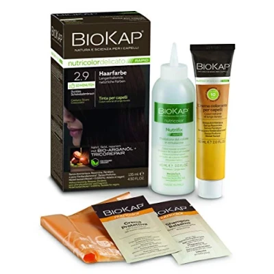 Afbeelding van BIOKAP 10 min. Haarkleur 2,9 donker chocoladebruin, 135 ml