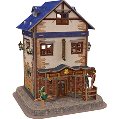 Afbeelding van Asmodee 4D CWL Harry Potter Der Quidditch Accessoireshop Constructiespel Puzzel vanaf 8 jaar 1 Vrolijk 120 minuten HPP51068