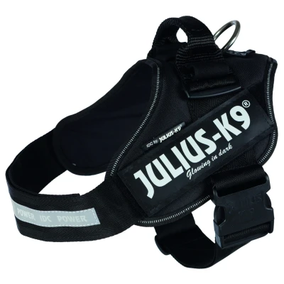 Afbeelding van Julius K9 Idc Power Harnas/Tuig Voor Labels Zwart MAAT 1/66 81 CM (70918)