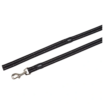 Afbeelding van Rogz For Dogs Snake Lijn Long Zwart L 16 MMX1,8 MTR