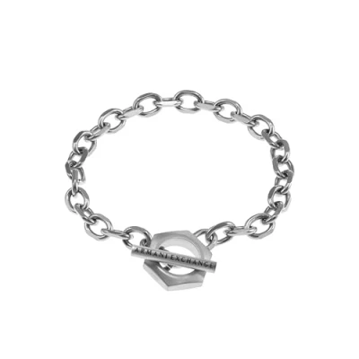 Afbeelding van Armani Exchange armband AXG0103040 Classic zilverkleurig